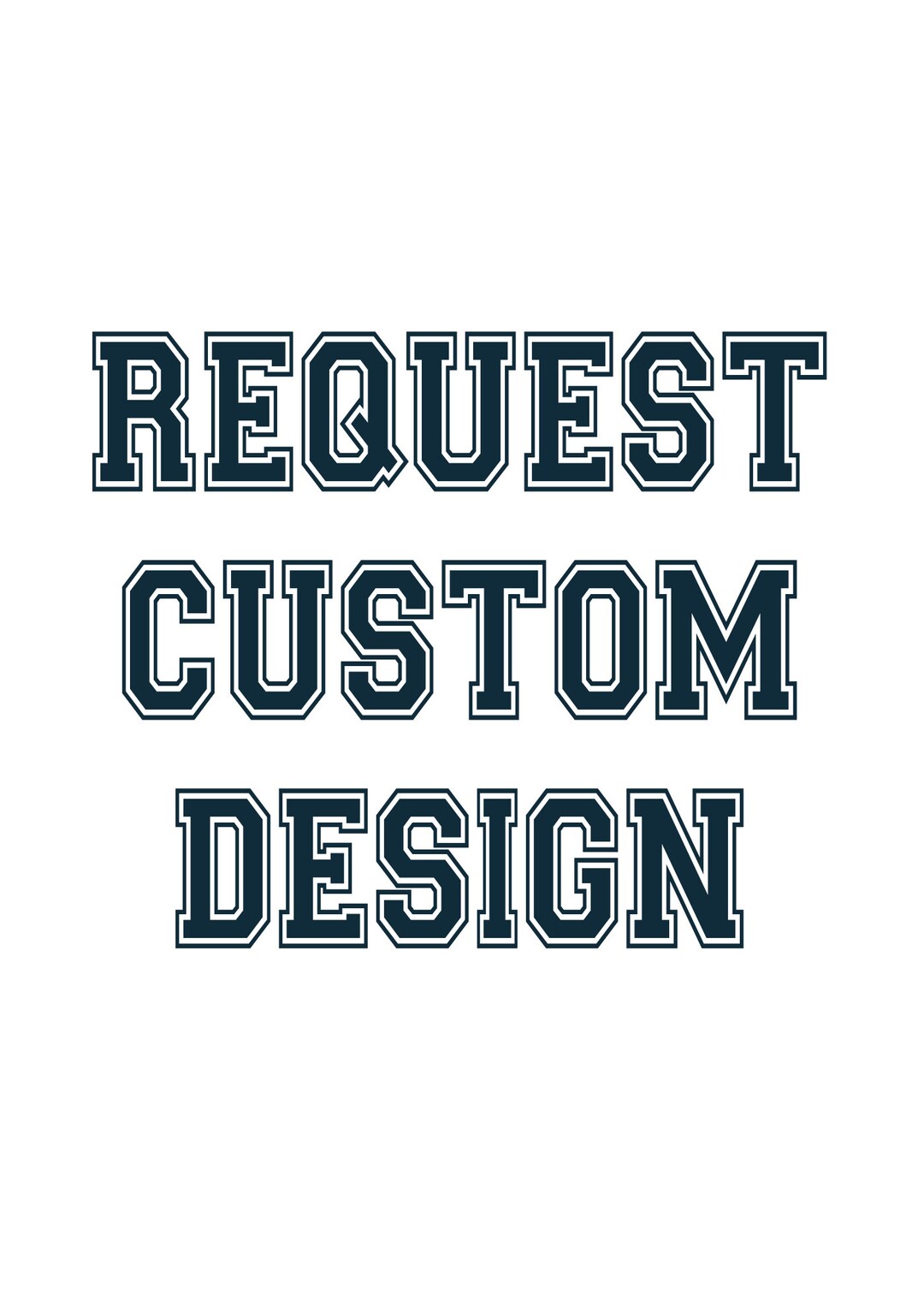 Request a Custom Design - Etsy UK