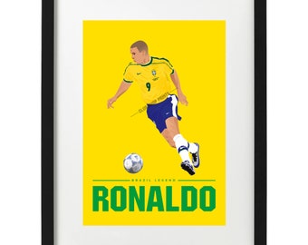 Ronaldo Brazil art print