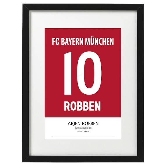 Arjen Robben Bayern Munich Art Print - Etsy