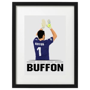 Gianluigi Buffon Juventus art print