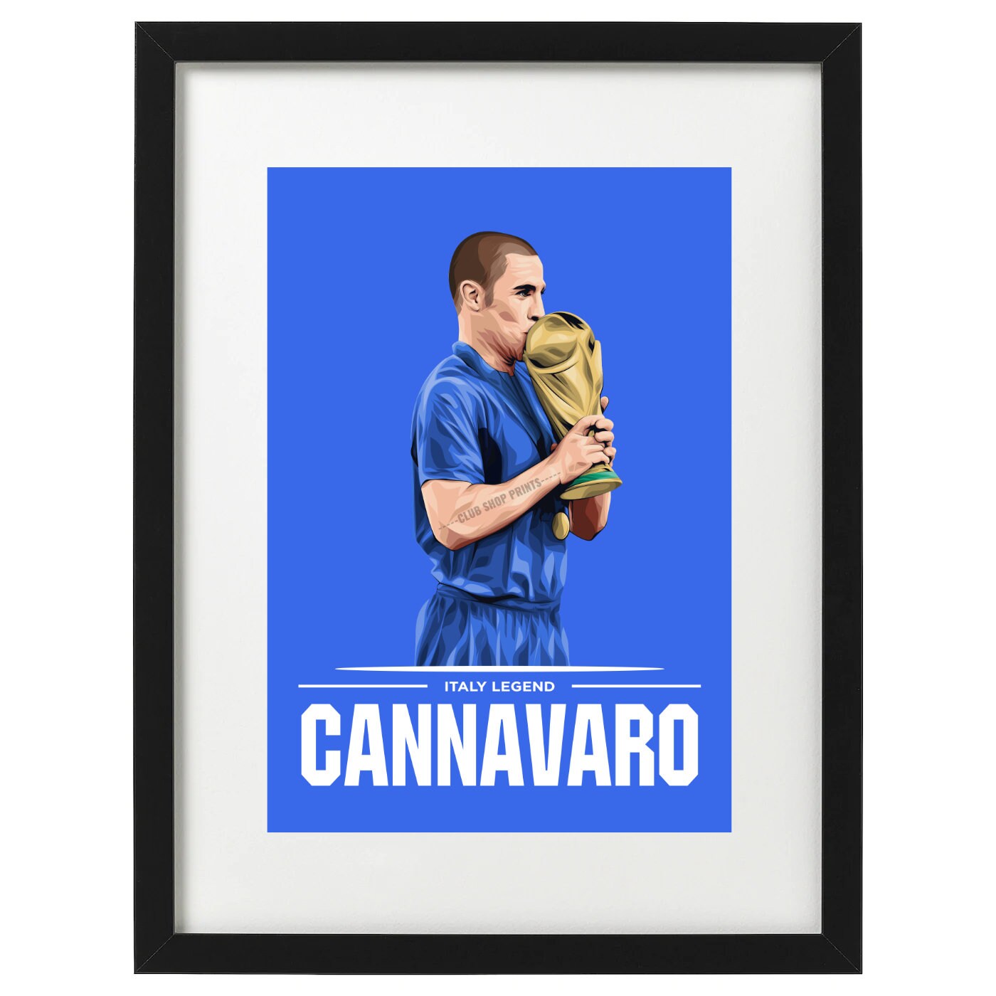 Fabio cannavaroファビオカンナバーロ ユニフォーム直筆サイン入り