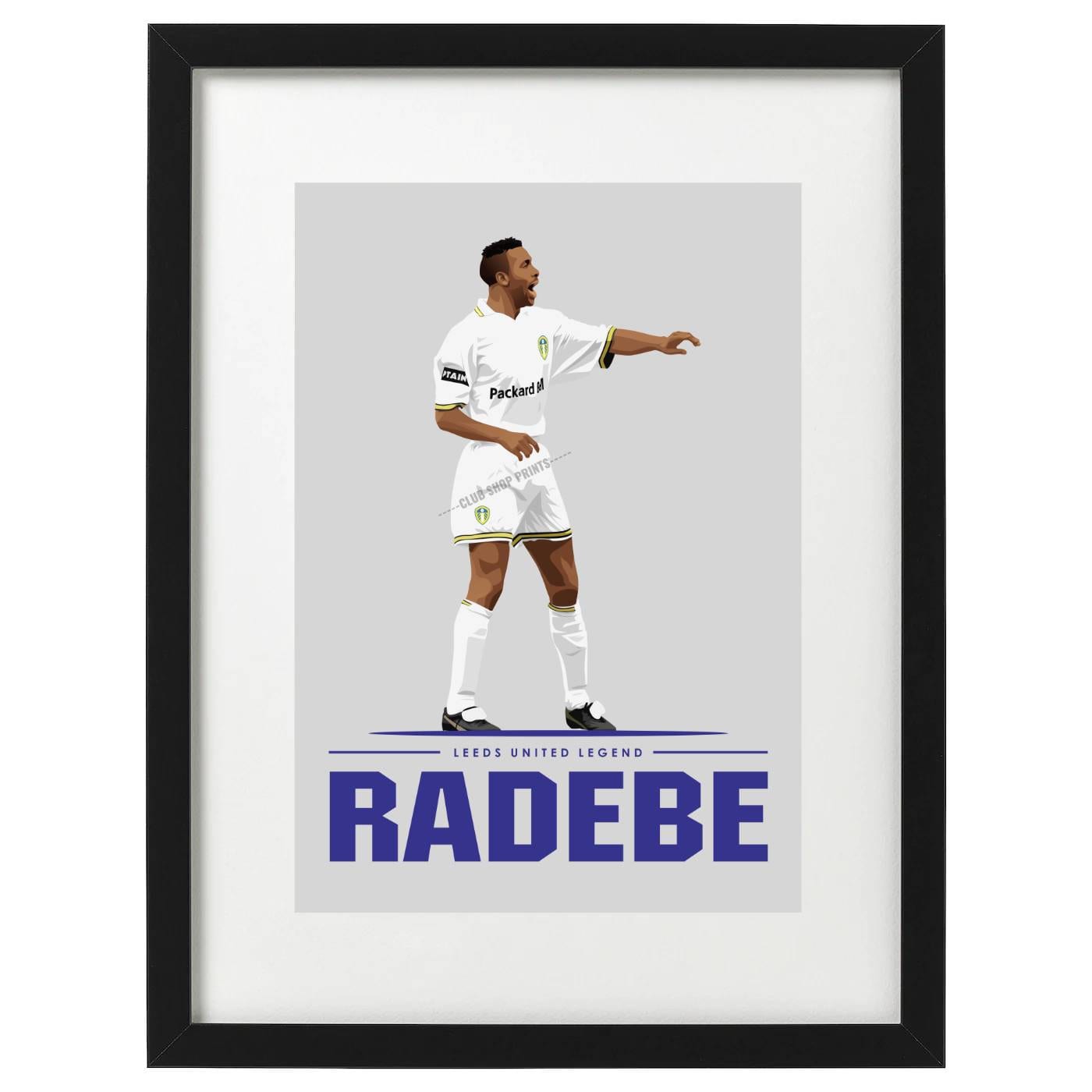 Radebeer Lucas Radebe - Leeds United Art Print - Etsy UK