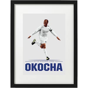 Jay Jay Okocha Bolton Wanderers Art Print - Etsy