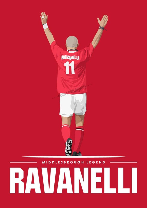 Fabrizo Ravanelli Middlesbrough Art Print 