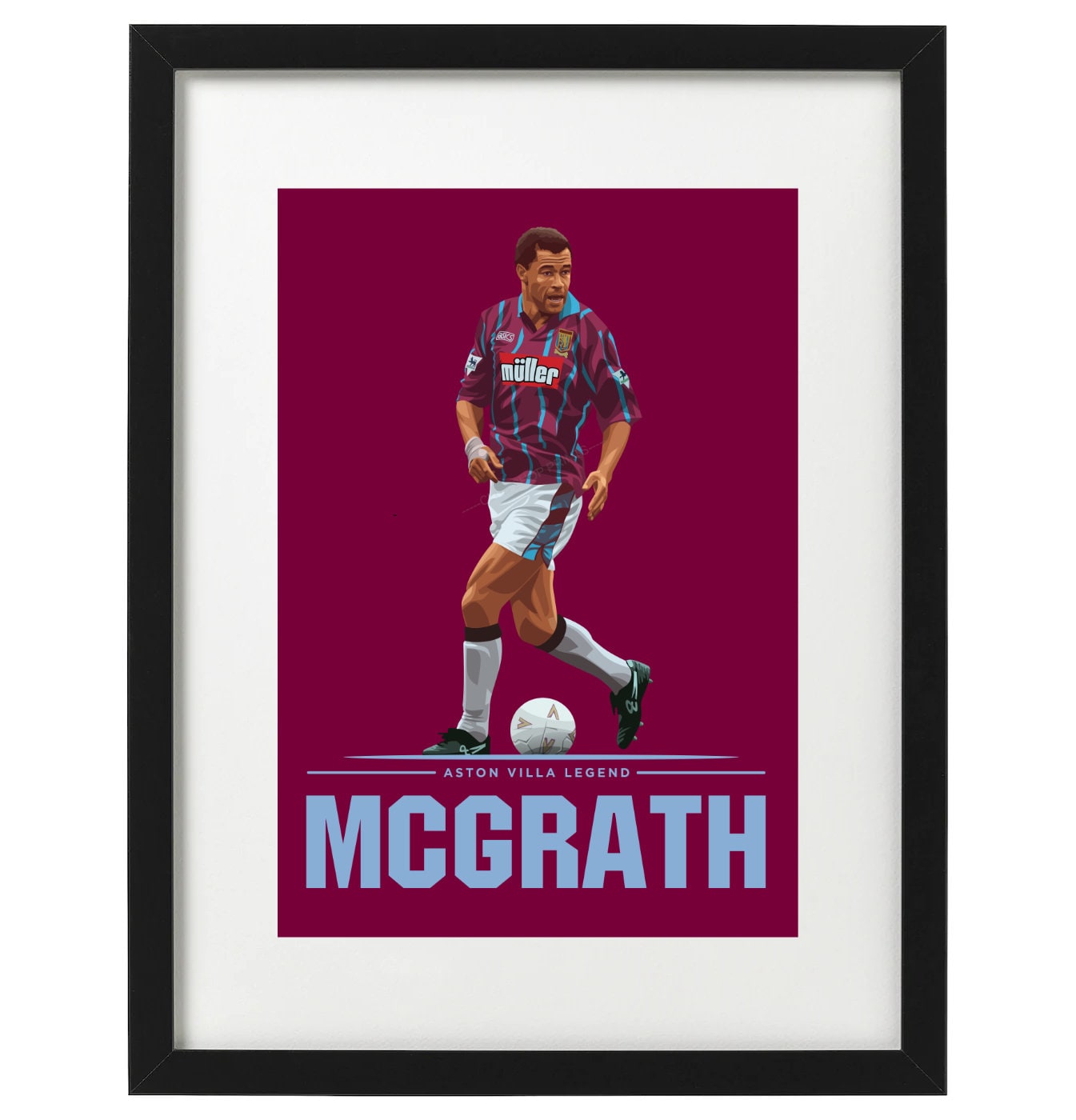 paul mcgrath aston villa shirt