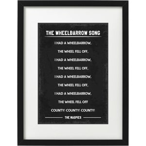 Kunstdruck von Notts County FC Fansong