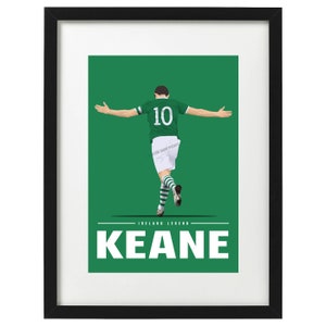 Robbie Keane Ireland art print