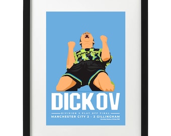 Paul Dickov art print