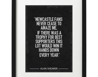 Alan Shearer Newcastle United quote