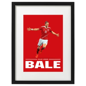 Gareth Bale Wales art print
