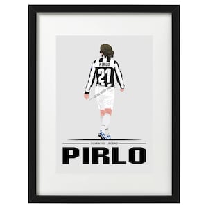 Andrea Pirlo art print
