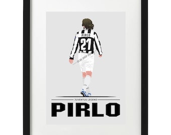 Andrea Pirlo art print