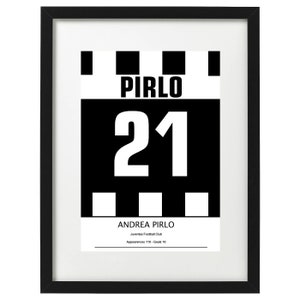Andrea Pirlo shirt art print