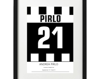 Andrea Pirlo shirt art print