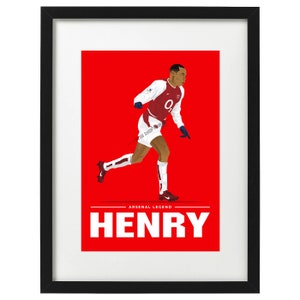 Thierry Henry Asenal art print