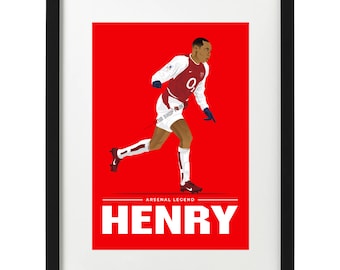 Thierry Henry Asenal art print