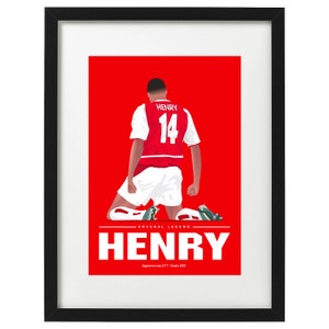 Thierry Henry art print
