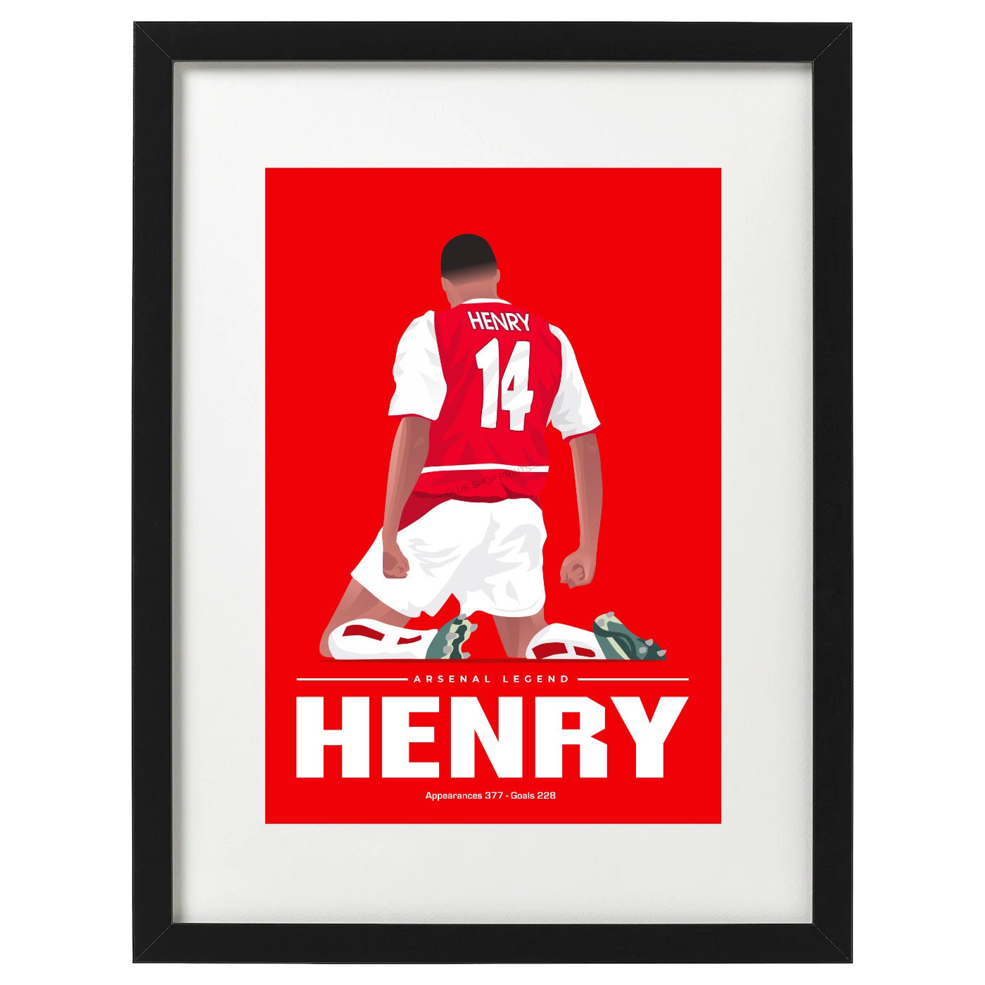 Thierry Henry Art Print Canada