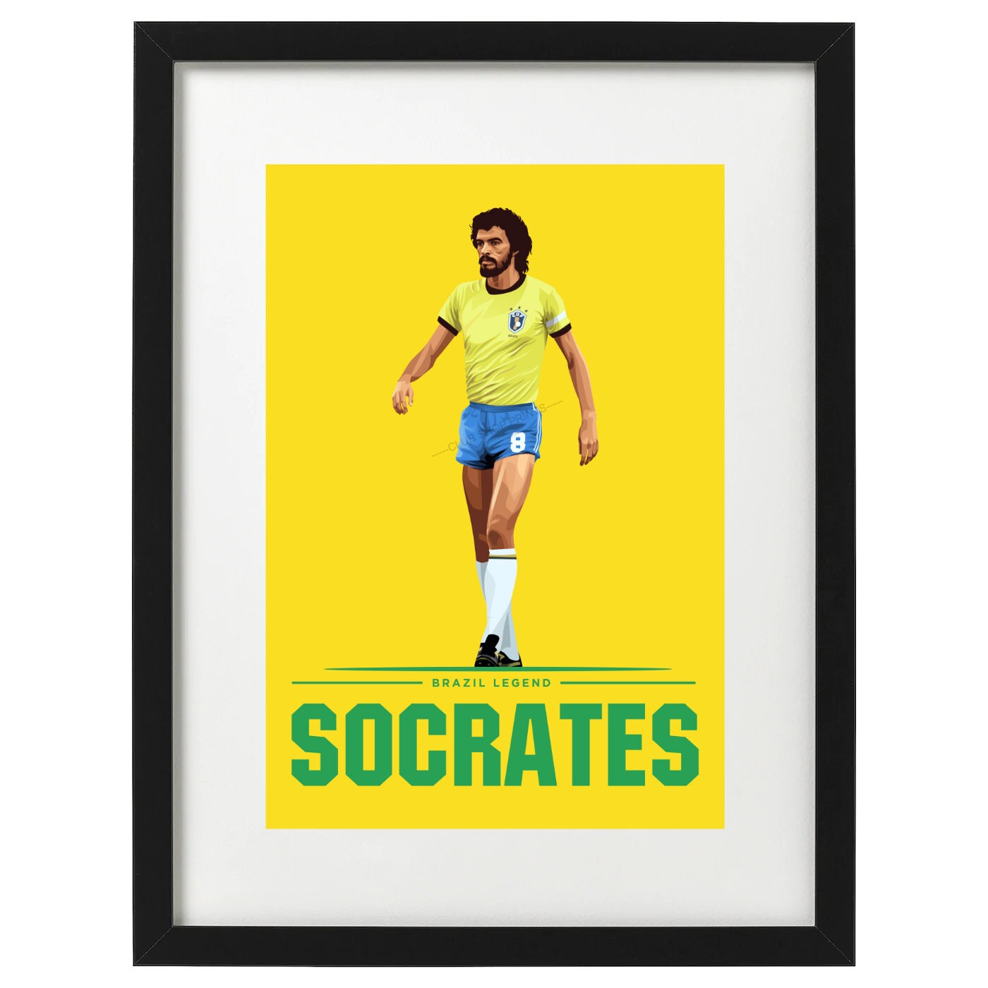 Socrates Brazil Art Print - Etsy