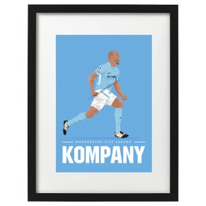 Vincent Kompany art print