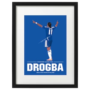 Drogba art print