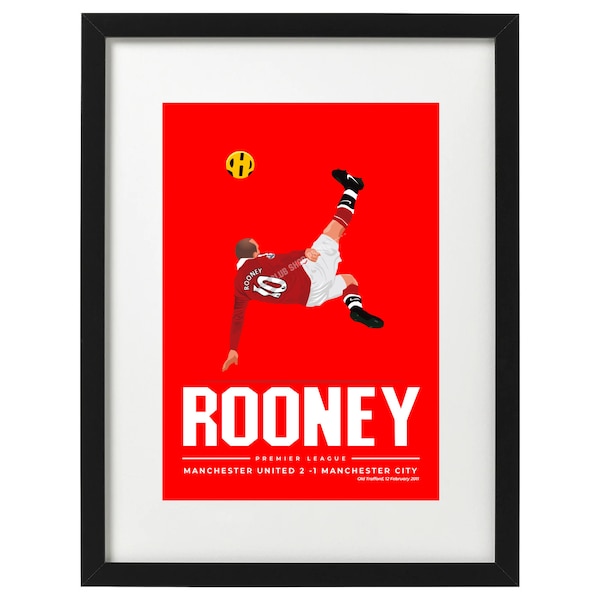 Wayne Rooney art print