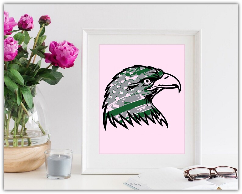 Download American Eagle Flag Cutout Files for Cricut SVG and ...