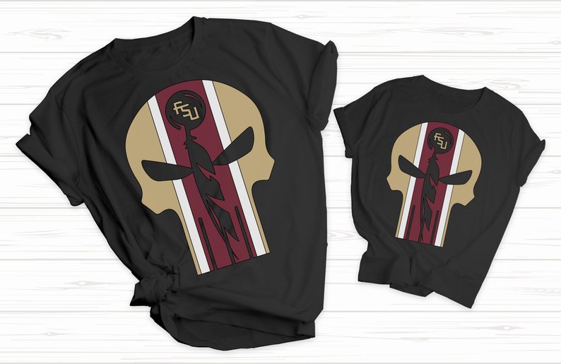 Download FSU Punisher Flag Cutout Files for Cricut SVG and ...
