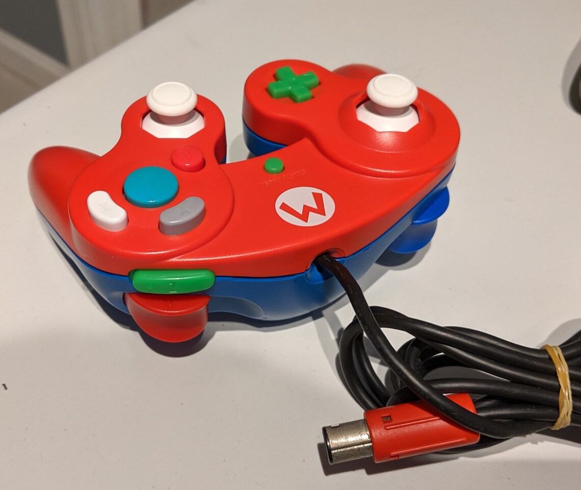 Gamecube Controller Custom Made to Order Mario Shell Etsy