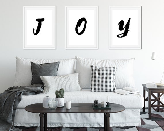 Set Of 3 Let's Stay Home Prints, Bedroom Wall Art Prints, Home Wall Decor, Inspirational Quotes, Living Room Wall Print, Motivating Quotes