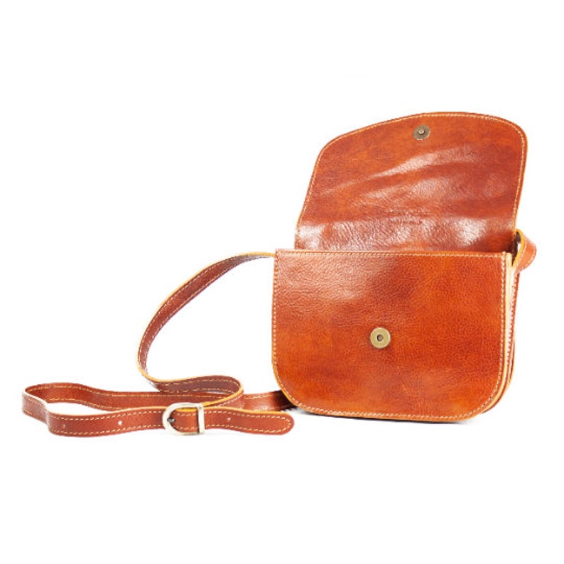 Leather shoulderbag, handmade leather bag, leather saddle bag, leather handbag, crossbody bag, leather purse, gift for her, bithday gift image 6
