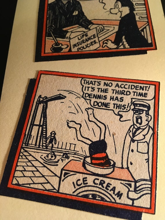 Beano Book 1957 Handmade Greeting Card And Envelope