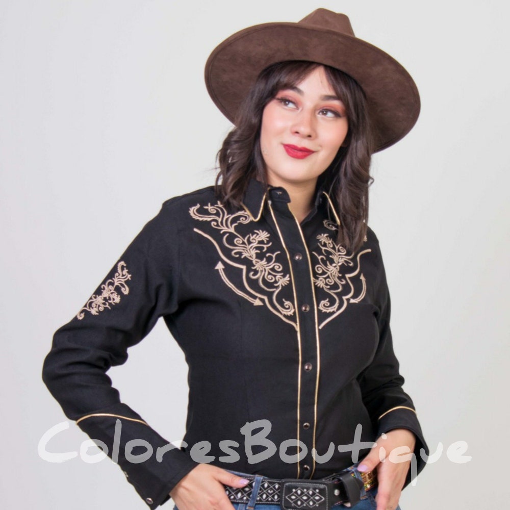 Cowgirl Shirt, Rodeo Queen Shirt, Rodeo Shirt, Vaquera Shirt,Western Buttom Up Shirt Woman, Woman Western Shirt, Embroidered Wester Shirt Citychiefsrugs