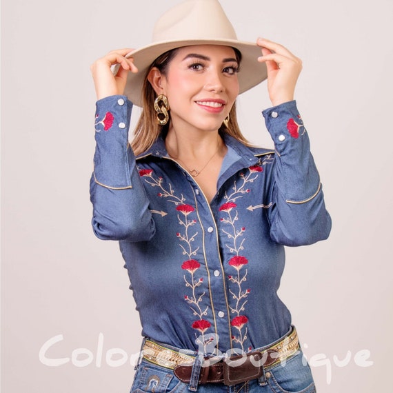 Women's Western Shirts, Women's Western Wear, Cowgirl Shirts, Western  Boutique, Long Sleeve Western Shirt, Snap Button Shirt, Rodeo Show 