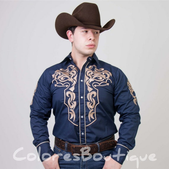 Western Shirt, Western Shirt Men, Mexico Shirt, Mexico Shirt Men, Rodeo  Shirt Men, Embroidered Western Shirt, Mexico Camisa Vaquera, Charra -   Canada