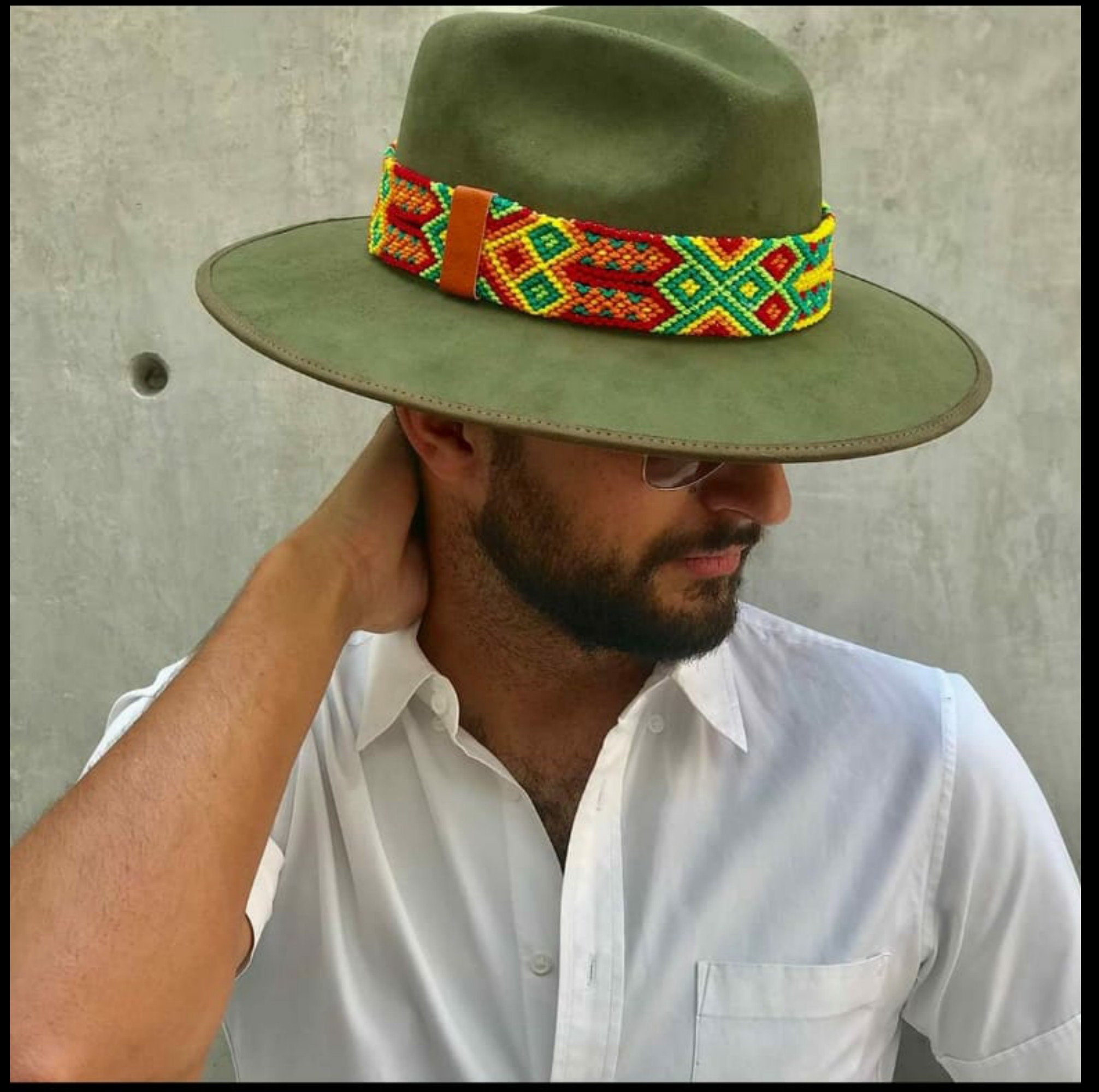 Hat Band Cowboy Hat Band Camera Strap 