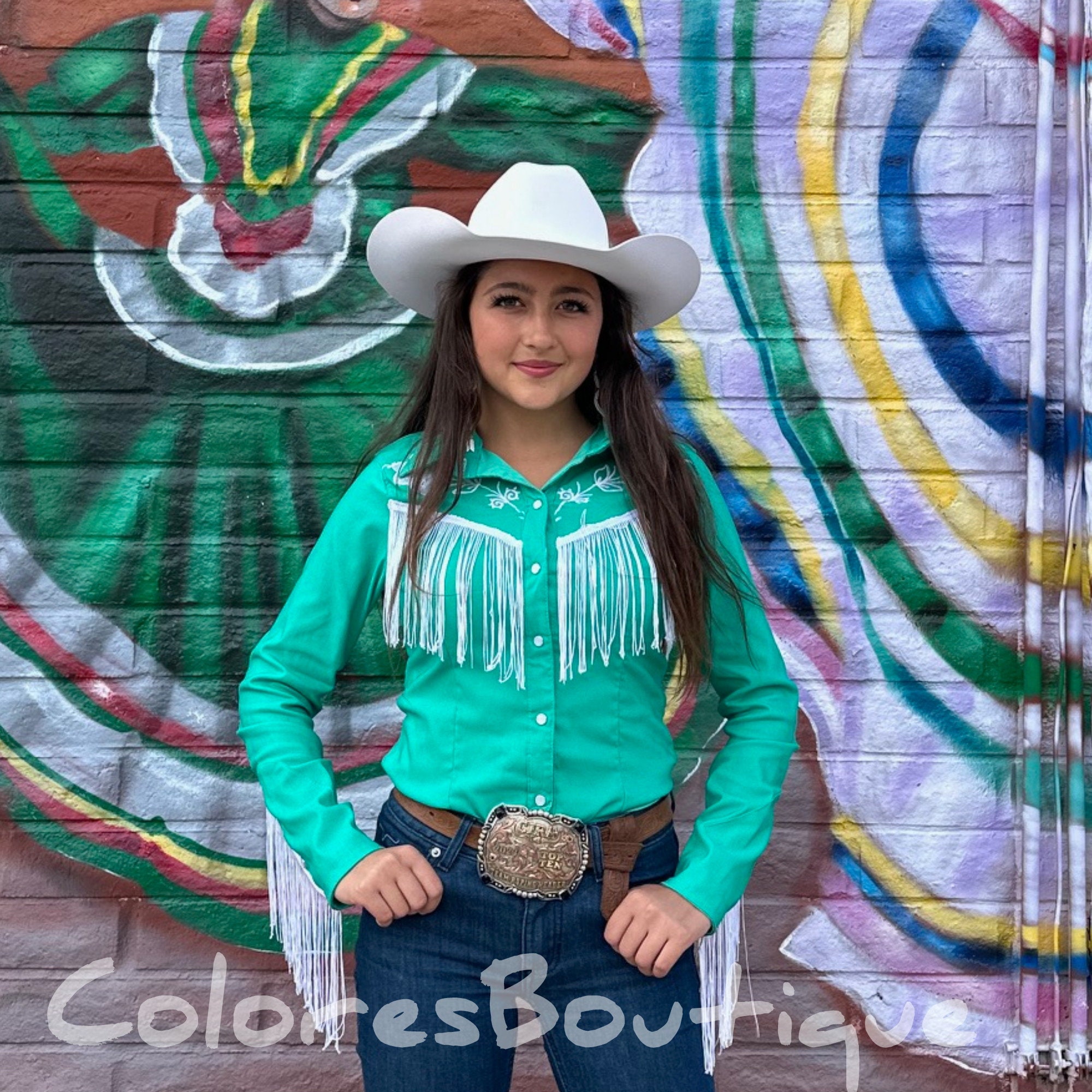 Chemise Western Ariat Esmeralda pour Enfant - Esmeralda Print