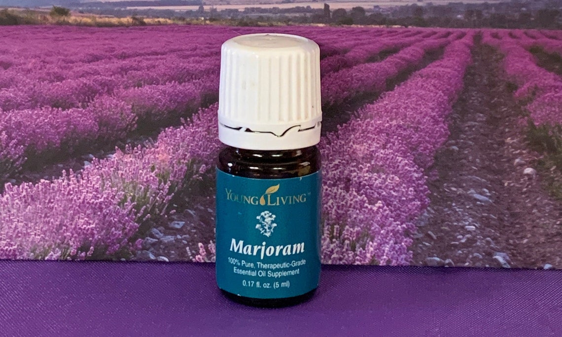 Young Living Essential Oil Marjoram 5 Ml 2 Ml 1 Ml Sample Etsy