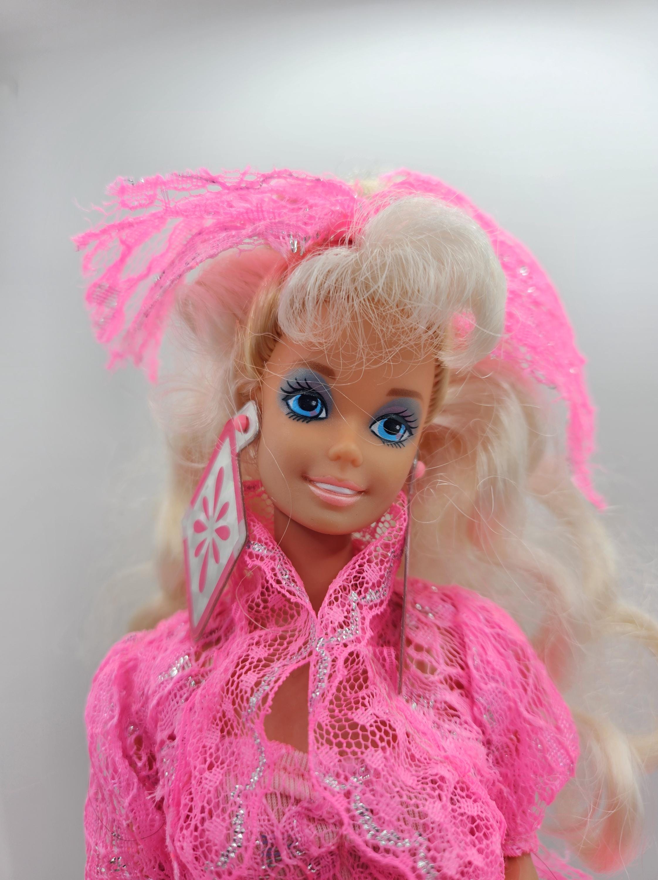 Vintage 1991 Lights and Lace Barbie Doll | Pink Sparkle Barbie