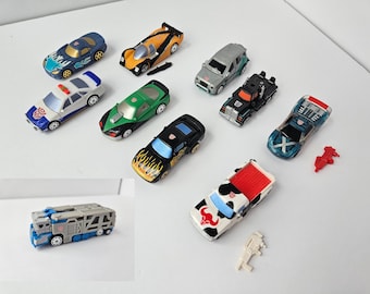 Vintage 2001 Transformers RID Spy Changers Lot of 10 | Ultra Magnus & Scourge | 1:64 Scale Hot Wheels Sized Hasbro Robots in Disguise