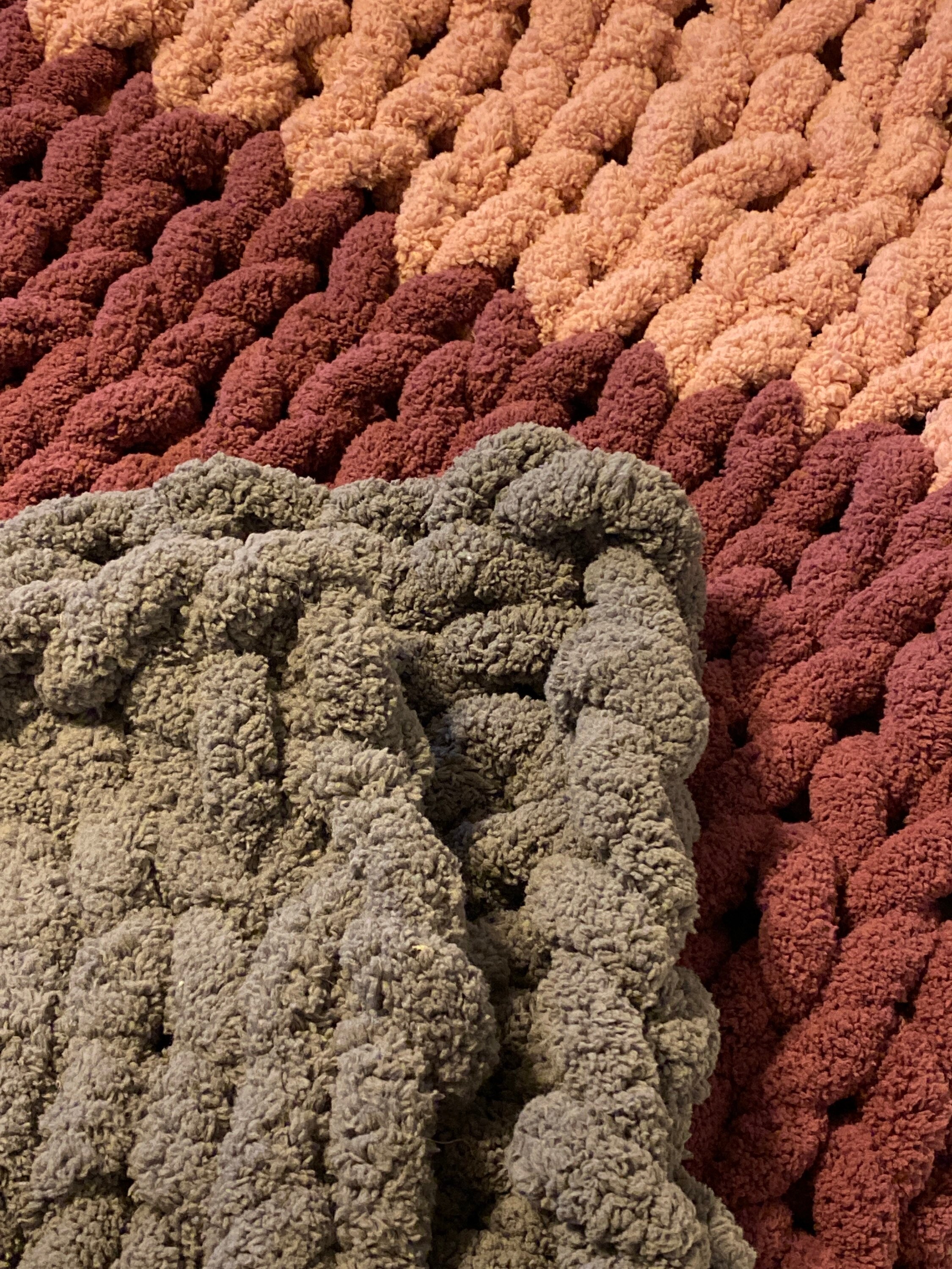 Chunky Knitted Blankets Etsy Canada