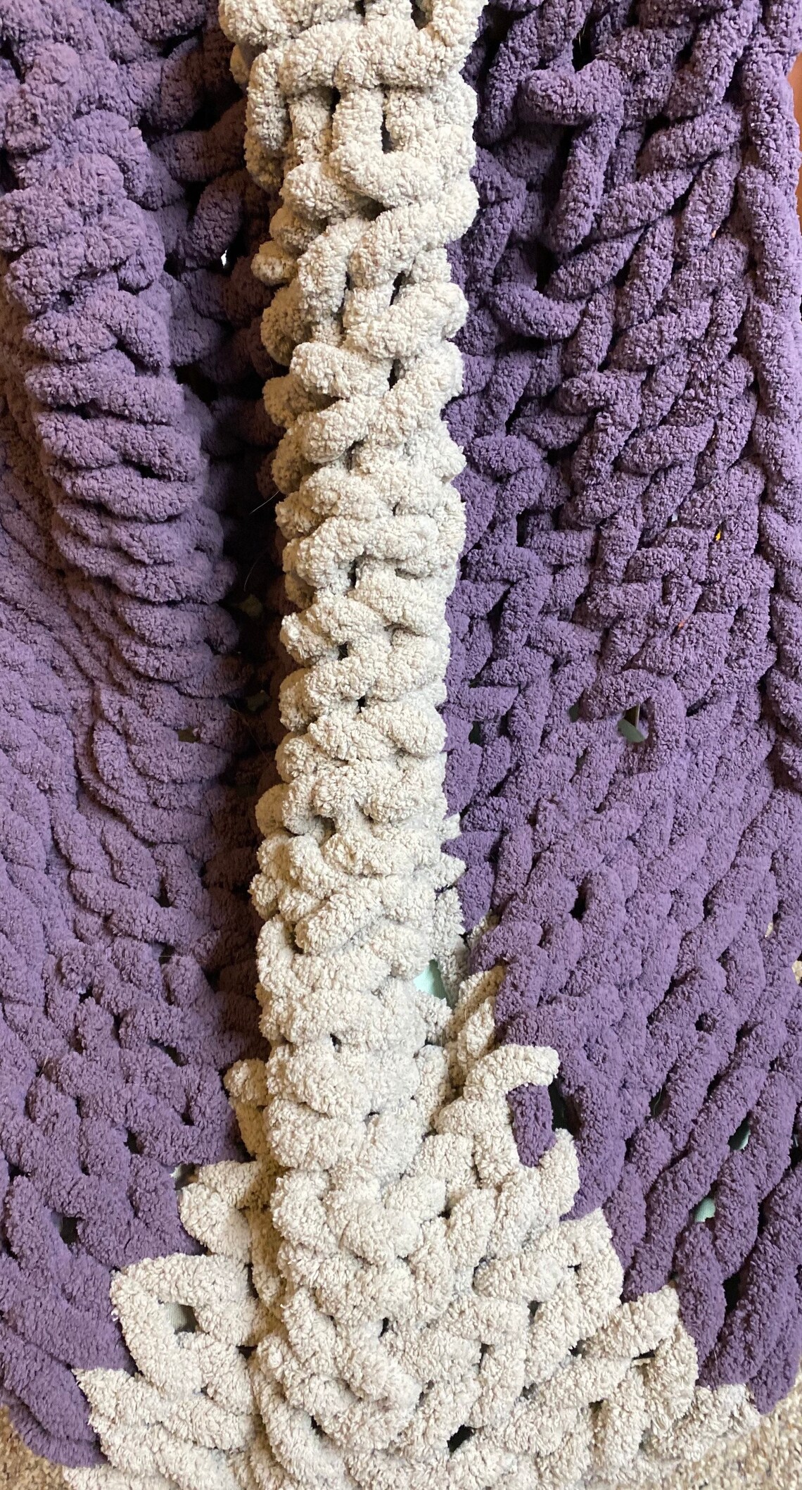 Chunky Knitted Blankets Etsy Canada