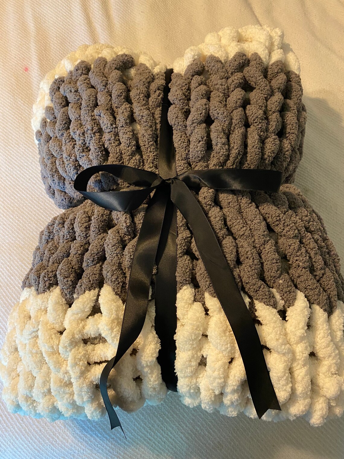 Chunky Knitted Blankets Etsy Canada