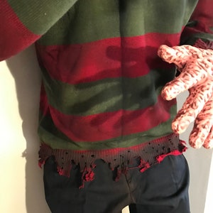 Freddy Krueger un cauchemar sur Elm Street pull pull Cosplay personnalisé patiné Halloween déguisement horreur image 2