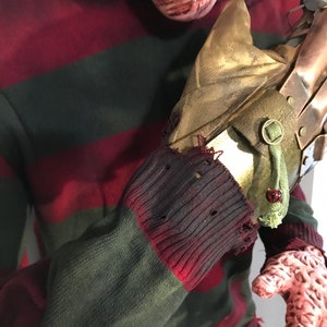 Freddy Krueger un cauchemar sur Elm Street pull pull Cosplay personnalisé patiné Halloween déguisement horreur image 3