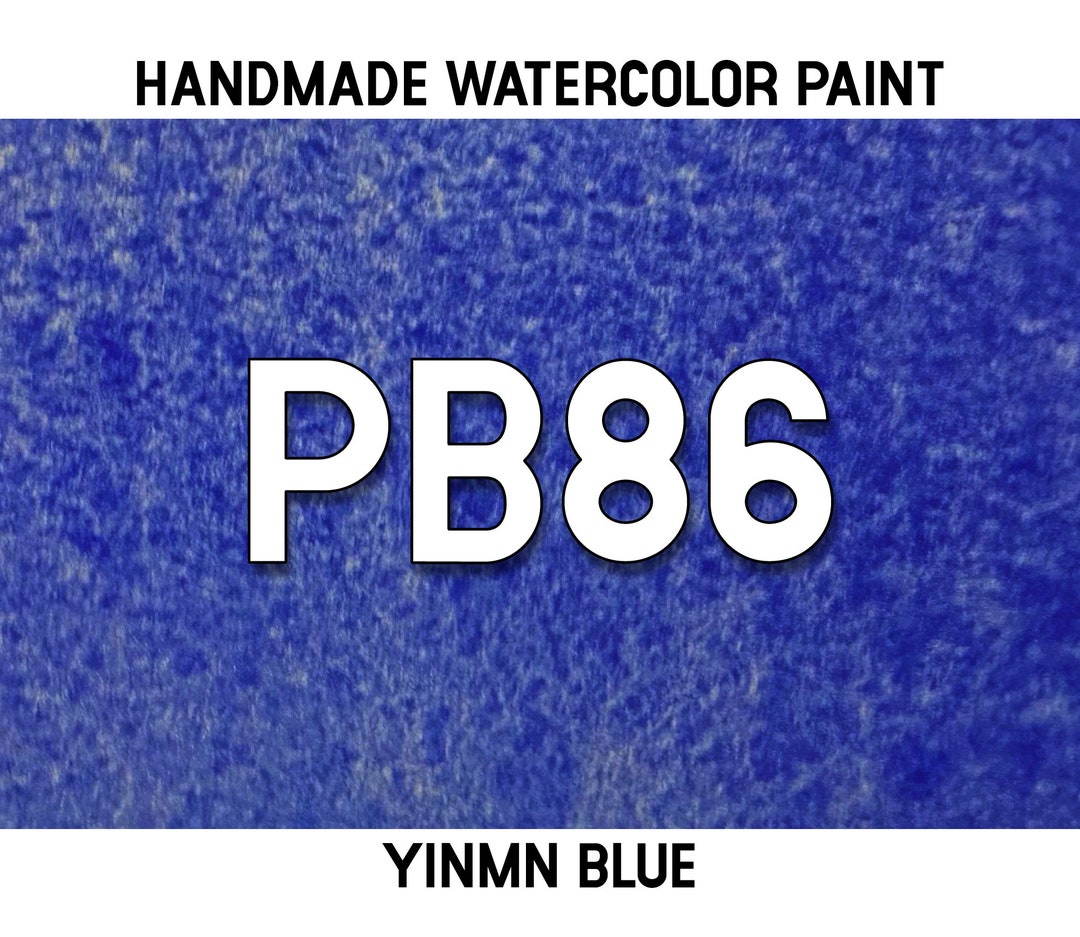 PREORDER Yinmn Blue PB86 Handmade Watercolor Paint Etsy