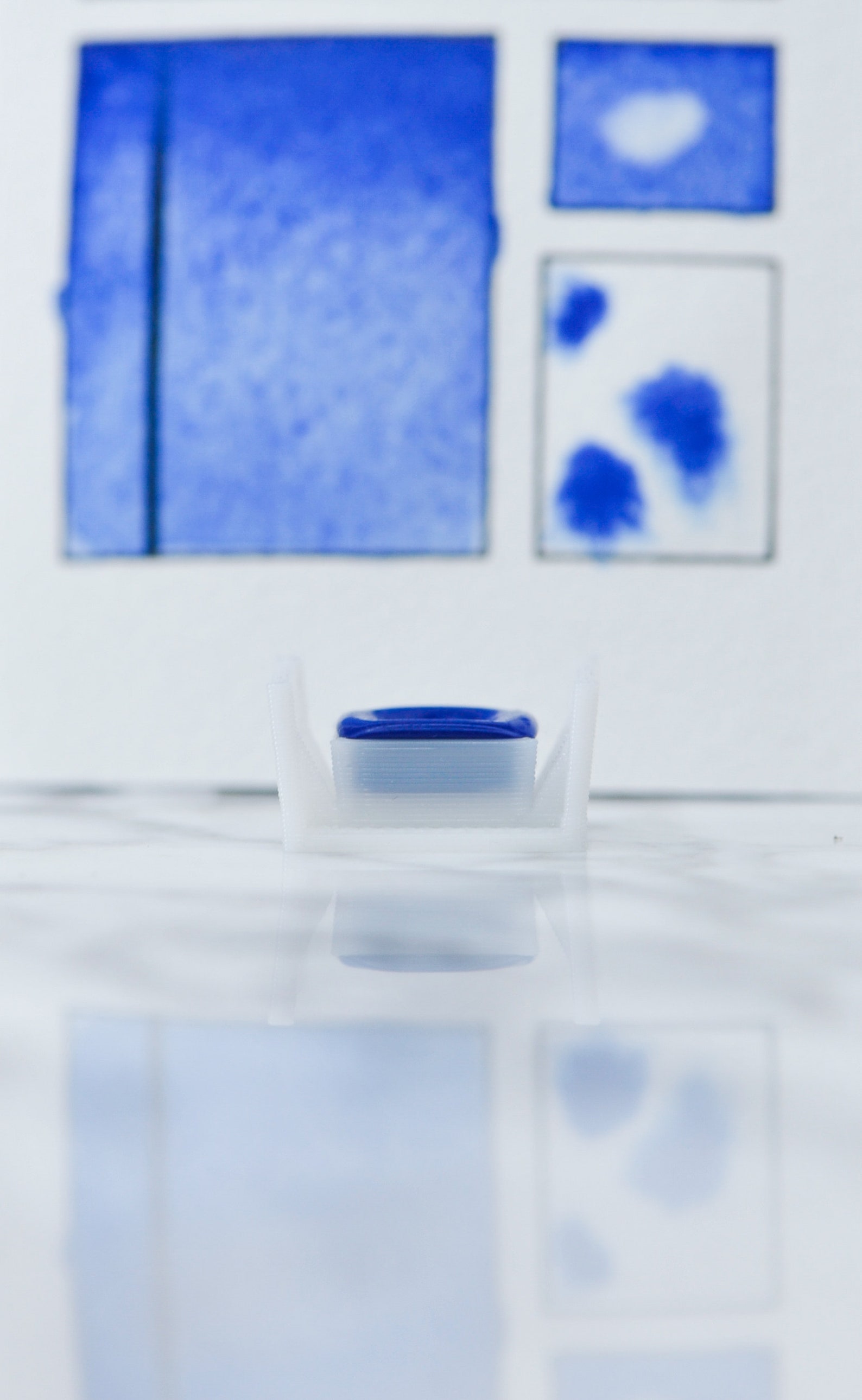 YInMN Blue PB86 handmade watercolor paint Etsy