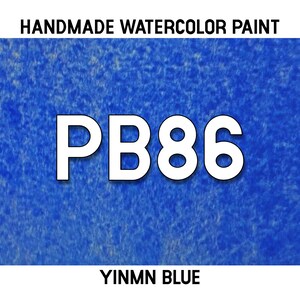 ZAMÓW W PRZEDSPRZEDAŻY YInMN Blue, PB86 ręcznie robiona farba akwarelowa