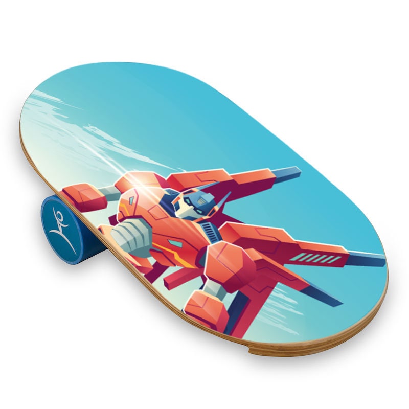 Holz Balance Board Trainer für Kinder mit Rolle. Transformator Etsy