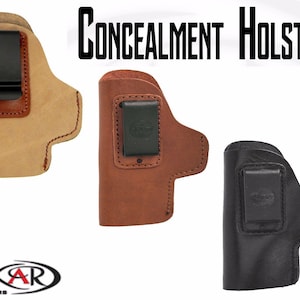 IWB CCW Lederholster Linke Hand - In-die-Hose-Clip-On - Kompatibel mit Sig Sauer P365